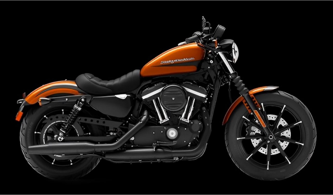 ハーレー XL883N（Harley-Davidson SportSter XL883N Iron）-2021年モデル,スコーチドオレンジシルバーフラックス